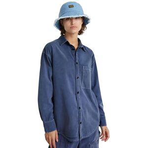 G-STAR Men's Originals Bucket Hat, Blue (sun faded blue D24320-D252-A587), L G-STAR Men's Originals Bucket Hat, Blue (sun faded blue D24320-D252-A587), L