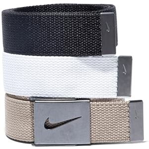 Nike Men's 3 Pack Golf Web Belt Nike Men's 3 Pack Golf Web Belt
