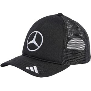 adidas Unisex Mercedes AMG Petronas Formula ONE Team Snapback Star Trucker Cap, Black/White, M adidas Unisex Mercedes AMG Petronas Formula ONE Team Snapback Star Trucker Cap, Black/White, M