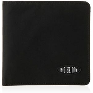 Big Skinny Men's RFID Blocking World Bi-Fold Slim Wallet Card Holder with Zippered Pocket, Holds Up to 30 Cards, Black Big Skinny Men's RFID Blocking World Bi-Fold Slim Wallet Card Holder with Zippered Pocket, Holds Up to 30 Cards, Black