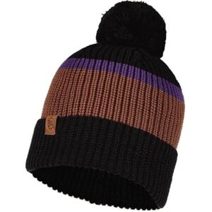 Buff Knitted Hat Elon Unisex One Size Black Buff Knitted Hat Elon Unisex One Size Black