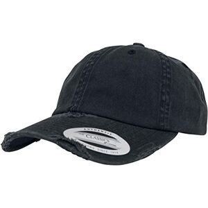Flexfit Low Profile Destroyed Caps, Black, one Size Flexfit Low Profile Destroyed Caps, Black, one Size