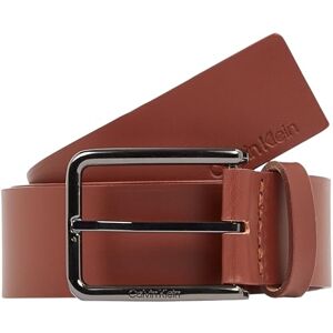 Calvin Klein Men's Square Buckle Leather Belt, Brown (Dark Tan), 35,4 inches Calvin Klein Men's Square Buckle Leather Belt, Brown (Dark Tan), 35,4 inches