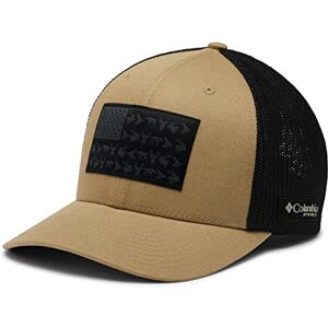 Columbia PHG Game Flag Mesh Ball Cap, Sahara/Black, L/XL Columbia PHG Game Flag Mesh Ball Cap, Sahara/Black, L/XL