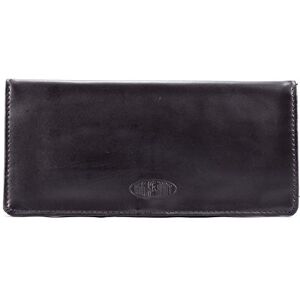 Big Skinny Women's Executive Leather Bi-Fold Checkbook Slim Wallet, Holds Up to 40 Cards, Black Big Skinny Women's Executive Leather Bi-Fold Checkbook Slim Wallet, Holds Up to 40 Cards, Black