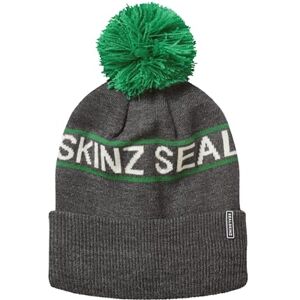 SEALSKINZ Heacham Waterproof Cold Weather Icon Bobble Hat Dark Grey Marl SEALSKINZ Heacham Waterproof Cold Weather Icon Bobble Hat Dark Grey Marl