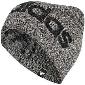 adidas Unisex Daily Light Beanie, Dark Grey Heather/Black, XS adidas Unisex Daily Light Beanie, Dark Grey Heather/Black, XS