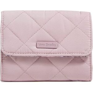 Vera Bradley Women's Performance Twill Riley Compact Wallet with RFID Protection, Hydrangea Pink, One Size Vera Bradley Women's Performance Twill Riley Compact Wallet with RFID Protection, Hydrangea Pink, One Size