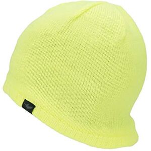 SEALSKINZ Cley Waterproof Cold Weather Unisex Beanie Hat Outdoor Headgear Suitable for All Outoor Activities & Cold Weather Neon Yellow SEALSKINZ Cley Waterproof Cold Weather Unisex Beanie Hat Outdoor Headgear Suitable for All Outoor Activities & Cold Weather Neon Yellow