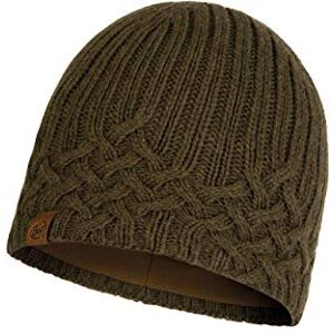 Buff Knitted & Polar Hat, New Helle Tundra, Khaki, One Size Buff Knitted & Polar Hat, New Helle Tundra, Khaki, One Size