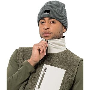 Jack Wolfskin Pergamon Beanie Hat, Slate Green, M Jack Wolfskin Pergamon Beanie Hat, Slate Green, M