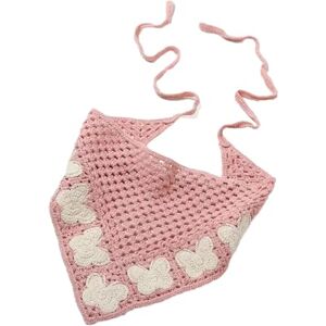 Shuade Women Turban Butterfly Headband Pink Headwear Knitted Hairband Butterfly Girls Vacation Photo Props Lady Turban Shuade Women Turban Butterfly Headband Pink Headwear Knitted Hairband Butterfly Girls Vacation Photo Props Lady Turban