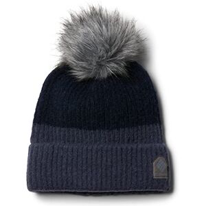 Columbia Winter Blur Pom Beanie Hat, Nocturnal, Dark Nocturnal, One Size Columbia Winter Blur Pom Beanie Hat, Nocturnal, Dark Nocturnal, One Size