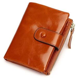 ZXSXDSAX Wallet for Women Luxury Genuine Leather Women Wallet Small Coin Purse Real Cowhide Leather Women Purse Vintage Style Mini Lady Wallet(Color:Earth Yellow) ZXSXDSAX Wallet for Women Luxury Genuine Leather Women Wallet Small Coin Purse Real Cowhide Leather Women Purse Vintage Style Mini Lady Wallet(Color:Earth Yellow)