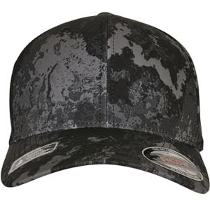Flexfit Unisex ® Veil Camo™ Baseball Cap, Poseidon Black, S-M UK Flexfit Unisex ® Veil Camo™ Baseball Cap, Poseidon Black, S-M UK