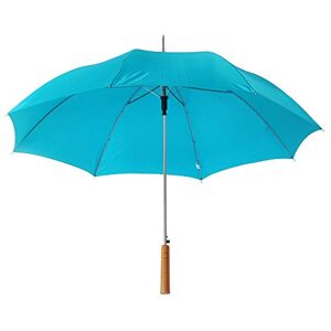 eBuyGB Automatic Wedding Photographer Parasol Folding Umbrella, Long Umbrella with Stick Handle Rain Stick Umbrella, Umbrella, Colourful Light Blue 37 Inch / 94cm Span 84cm Length eBuyGB Automatic Wedding Photographer Parasol Folding Umbrella, Long Umbrella with Stick Handle Rain Stick Umbrella, Umbrella, Colourful Light Blue 37 Inch / 94cm Span 84cm Length