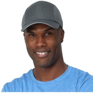 TrailHeads Performance Mens Running Hat Lightweight, Quick Dry Workout Hats for Men Athletic Sports Cap for Tennis, Gym Charcoal TrailHeads Performance Mens Running Hat Lightweight, Quick Dry Workout Hats for Men Athletic Sports Cap for Tennis, Gym Charcoal