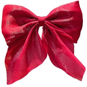 Fogcroll Womens & Girls Hair Pins, Hairpin Elegant Satin Hair Bow Clips Elastic Sturdy Fixing Women Stylish Gentle Hair Accessory for Delicate Hairstyles Fogcroll Womens & Girls Hair Pins, Hairpin Elegant Satin Hair Bow Clips Elastic Sturdy Fixing Women Stylish Gentle Hair Accessory for Delicate Hairstyles