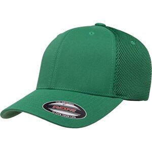 Flexfit Ultrafibre Airmesh Fitted Trucker Hat, Green, L-XL Flexfit Ultrafibre Airmesh Fitted Trucker Hat, Green, L-XL