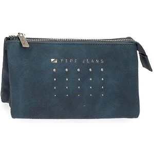Pepe Jeans Holly Faux Leather Wallet & Coin Purse, Black, Brown, Navy, Various Sizes, Marine, Taglia Unica, Triple Wallet Pepe Jeans Holly Faux Leather Wallet & Coin Purse, Black, Brown, Navy, Various Sizes, Marine, Taglia Unica, Triple Wallet