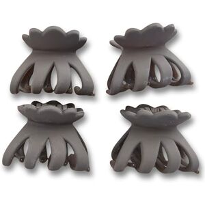 PARENCE . Set of 4 Mini Hair Clips Solid Metal Spring, Nested and Round Teeth Compact and Practical Accessory for Women 4 x 3 cm PARENCE . Set of 4 Mini Hair Clips Solid Metal Spring, Nested and Round Teeth Compact and Practical Accessory for Women 4 x 3 cm