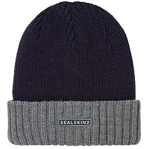 SEALSKINZ Bacton Unisex Waterproof Cold Weather Roll Cuff Beanie Hat Everyday Use & Outdoor Activity Three-Layer Insulation Technology Microfleece Lining Navy SEALSKINZ Bacton Unisex Waterproof Cold Weather Roll Cuff Beanie Hat Everyday Use & Outdoor Activity Three-Layer Insulation Technology Microfleece Lining Navy