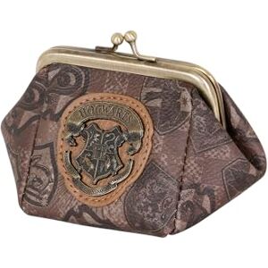 Harry Potter Pride-Clip Coin Purse, Brown, 10 x 7 cm Harry Potter Pride-Clip Coin Purse, Brown, 10 x 7 cm