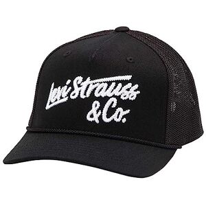 Levi's Ls&Co Embrodiered Flex Fit Trucker Cap, Regular Black, UN Levi's Ls&Co Embrodiered Flex Fit Trucker Cap, Regular Black, UN
