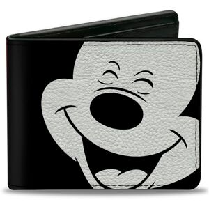 Buckle-Down Men's Bifold Wallet Mickey Mouse, Multicolor, 4.0" x 3.5 Buckle-Down Men's Bifold Wallet Mickey Mouse, Multicolor, 4.0" x 3.5