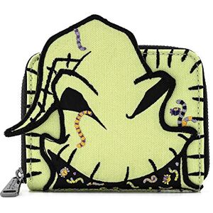 Loungefly Women's Disney Nightmare Before Christmas Oogie Boogie Glow in the Dark Faux Leather Zip Wallet Loungefly Women's Disney Nightmare Before Christmas Oogie Boogie Glow in the Dark Faux Leather Zip Wallet