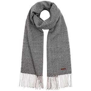 Barts Soho Herringbone Business Scarf fine knit fringed (One Size grey) Barts Soho Herringbone Business Scarf fine knit fringed (One Size grey)