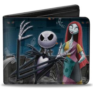 Buckle-Down Men's Nightmare Before Christmas 4-character Group/Cemetery Scene Bi Fold Wallet, Multicolor, Default Size UK Buckle-Down Men's Nightmare Before Christmas 4-character Group/Cemetery Scene Bi Fold Wallet, Multicolor, Default Size UK