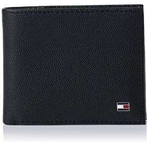 Tommy Hilfiger Men's TH Flag MINI CC Wallet AM0AM13518 Bifold Wallet, Black (Black), OS Tommy Hilfiger Men's TH Flag MINI CC Wallet AM0AM13518 Bifold Wallet, Black (Black), OS