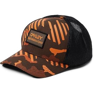Oakley Men's B1b HDO Patch Trucker, Orange Stripe/Grip Camo, One Size Oakley Men's B1b HDO Patch Trucker, Orange Stripe/Grip Camo, One Size