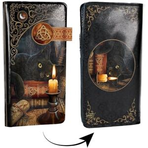 Nemesis Now B3939K8 Witching Hour Lisa Parker Embossed Purse 19cm Black, PU, 18.5cm Nemesis Now B3939K8 Witching Hour Lisa Parker Embossed Purse 19cm Black, PU, 18.5cm