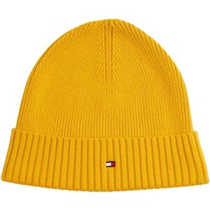 Tommy Hilfiger Men’s Flag Cotton Beanie with Cashmere, Yellow (Countryside Yellow), One Size Tommy Hilfiger Men’s Flag Cotton Beanie with Cashmere, Yellow (Countryside Yellow), One Size