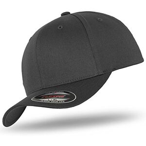 Flexfit Original Baseball Cap Baseball Cap Woolly Combed in Bundle with UD Skull Bandana in Many Colors Dark Grey/Dark Grey, S/M (55-58 cm) Flexfit Original Baseball Cap Baseball Cap Woolly Combed in Bundle with UD Skull Bandana in Many Colors Dark Grey/Dark Grey, S/M (55-58 cm)