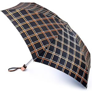 Fulton Tiny 2 Golden Check Print Umbrella Fulton Tiny 2 Golden Check Print Umbrella