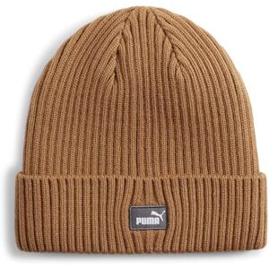 Puma Unisex Classic Cuff Beanie, Caramel Latte Puma Unisex Classic Cuff Beanie, Caramel Latte