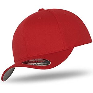 Flexfit Unisex Cap Without Fastener for Men, Ladies and Children Baseball Cap Woolly Combed Red, S/M Flexfit Unisex Cap Without Fastener for Men, Ladies and Children Baseball Cap Woolly Combed Red, S/M