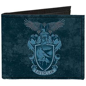 Buckle-Down Mens Canvas Bifold Harry Potter Wallet, Harry Potter, 4.0 x 3.5 US Buckle-Down Mens Canvas Bifold Harry Potter Wallet, Harry Potter, 4.0 x 3.5 US