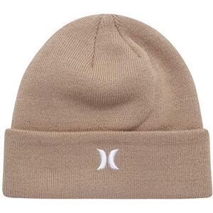 Hurley Men's M Icon Cuff Beanie Hat, Khaki, One Size Hurley Men's M Icon Cuff Beanie Hat, Khaki, One Size
