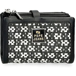 Pepe Jeans Lana Wallet with Black Card Holder 14.5x9x2 cm Synthetic Leather Pepe Jeans Lana Wallet with Black Card Holder 14.5x9x2 cm Synthetic Leather