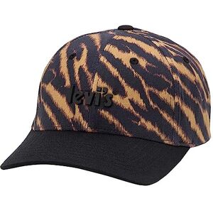 Levi's Women's Poster Logo Flex Fit Cap, Dark Brown, UN Levi's Women's Poster Logo Flex Fit Cap, Dark Brown, UN