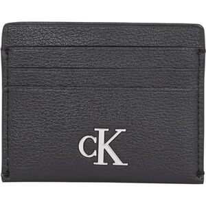 Calvin Klein Women's Small Minimal Monogram Card Holder, Black (Na Black), One Size Calvin Klein Women's Small Minimal Monogram Card Holder, Black (Na Black), One Size