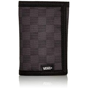 Vans Men's Slipped Tri-Fold Wallet, Black-Charcoal, One Size Vans Men's Slipped Tri-Fold Wallet, Black-Charcoal, One Size