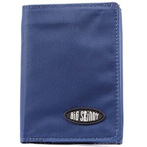 Big Skinny Men's Tri-Fold Slim Wallet, Holds Up to 25 Cards, Navy Big Skinny Men's Tri-Fold Slim Wallet, Holds Up to 25 Cards, Navy