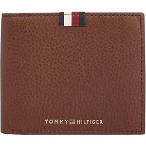 Tommy Hilfiger Men Cc Flap Wallet with Coin Compartment, Multicolor (Dark Chestnut), One Size Tommy Hilfiger Men Cc Flap Wallet with Coin Compartment, Multicolor (Dark Chestnut), One Size