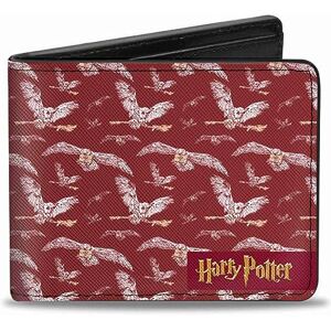 Buckle-Down mens Bifold Harry Potter Wallet, Harry Potter, 4.0 x 3.5 US Buckle-Down mens Bifold Harry Potter Wallet, Harry Potter, 4.0 x 3.5 US
