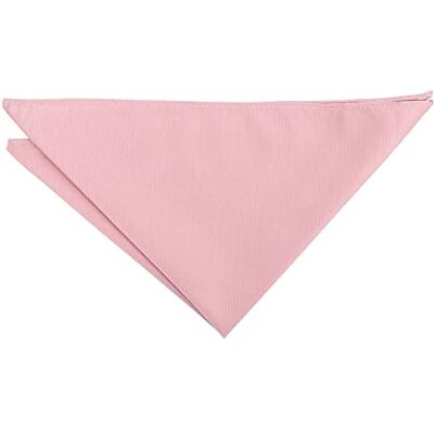 DQT Mens Plain Twill Pocket Square Wedding, Business & Formal Suit Handkerchief Dusty Pink DQT Mens Plain Twill Pocket Square Wedding, Business & Formal Suit Handkerchief Dusty Pink